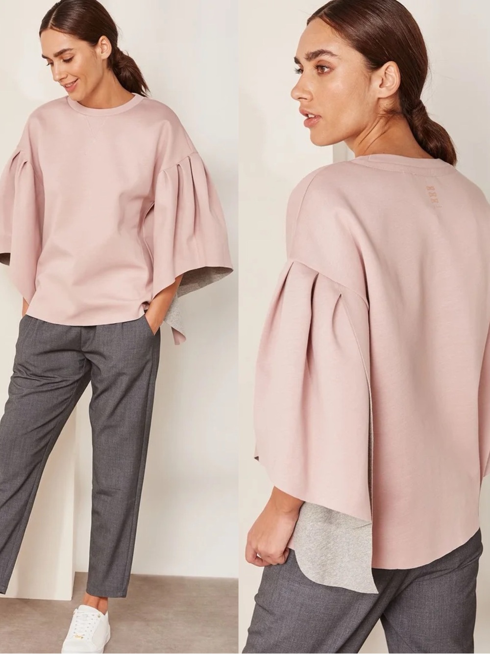 Ted Baker Pink Orcher Ted Says Relax Sweatshirt